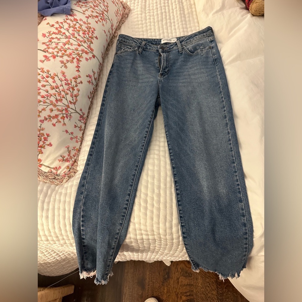 Just Black Blue Straight Leg Jeans